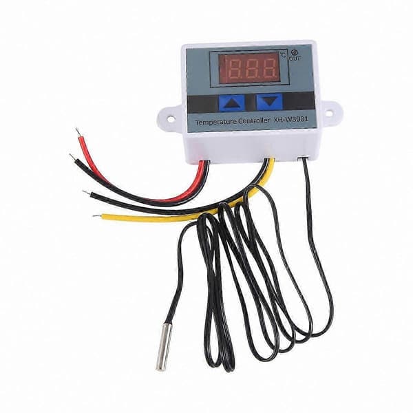 12V Digital LED Termostat Temperaturregulator Afbryder