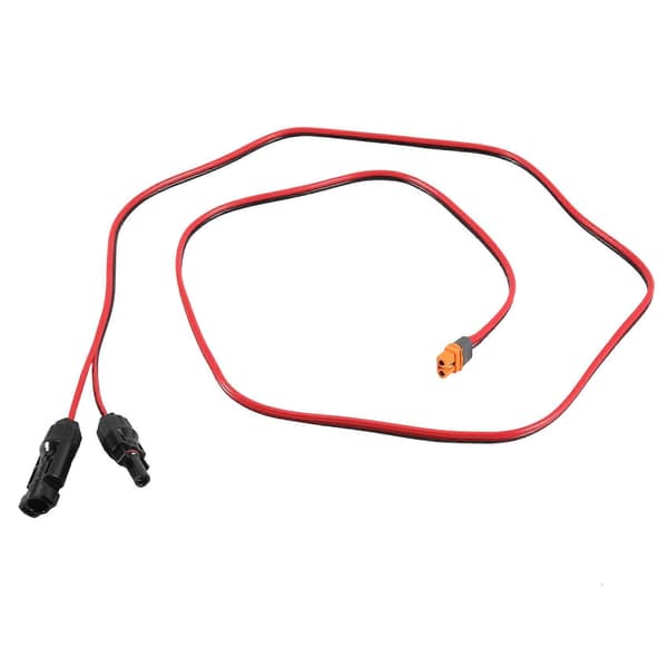 Solarkabel til XT60i-adapterkabel til Ecoflow RIVER 2/RIVER 2 Max/RIVER 2 Pro/DELTA 2/DELTA Max (2000)/DELTA Pro