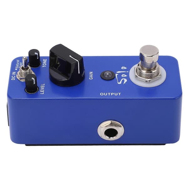 [RM] Distortionpedal Metall Mini Effekter Høj Gain Elguitar Effektor 3 Tilstande MDS5