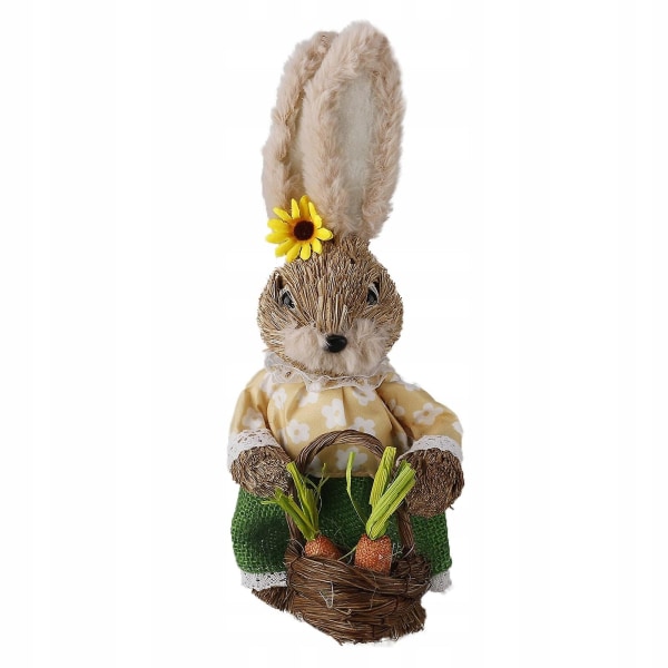 Påskprydnader Hare Rabbit Canvas Ornament K