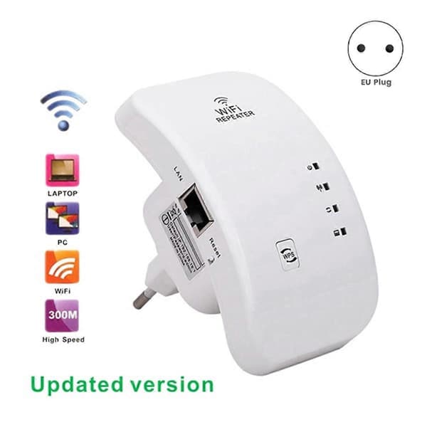 [RM]WiFi Repeater Extender 300M 2.4G Wi-Fi Booster Access Point EU Plug