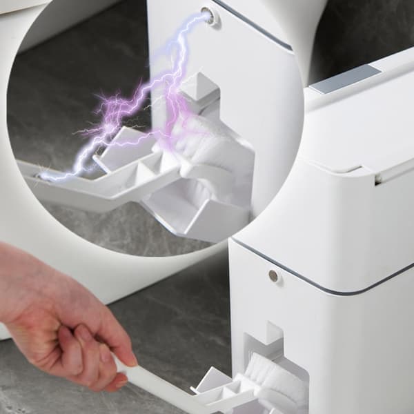 [RM]Bathroom trash can automatic packaging garbage container household trash can