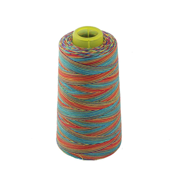 Polyester Symaskinstråd Spole 40s / 2 Flerfärgad