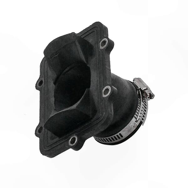 2-pak karburatorflangeadapter indsugningsmanifoldmuffe 420867300 til snescootermodeller Black
