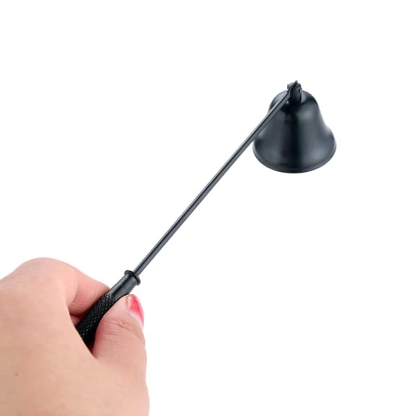 [RM]Stainless Steel Long Handle Candle Snuffers - Black