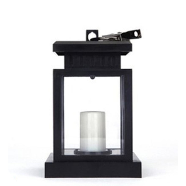 Solarlampa med LED-ljus, för flimmereffekt utomhus