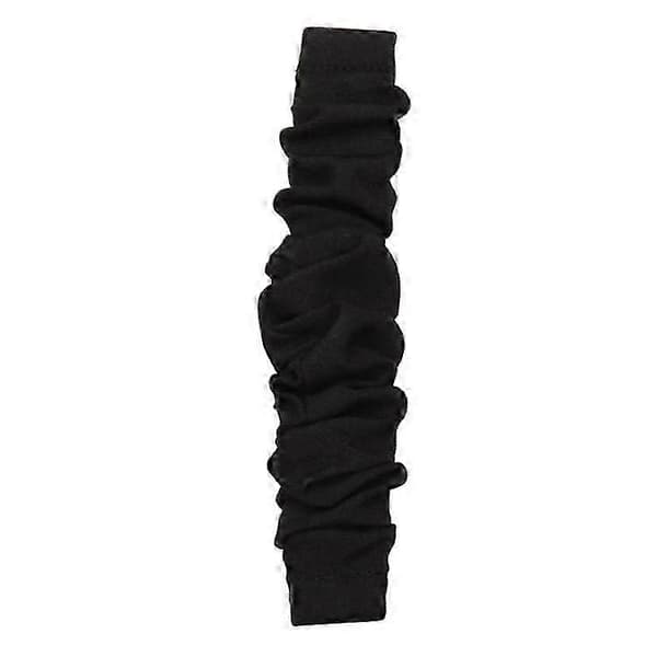 Kompatibel med Fitbit Versa 4 / Versa 3 / Sense 2 / Sense Elastisk Scrunchie Klokkereim Stoffmønster Trykt Hårbånd Stropp Armbånd Black