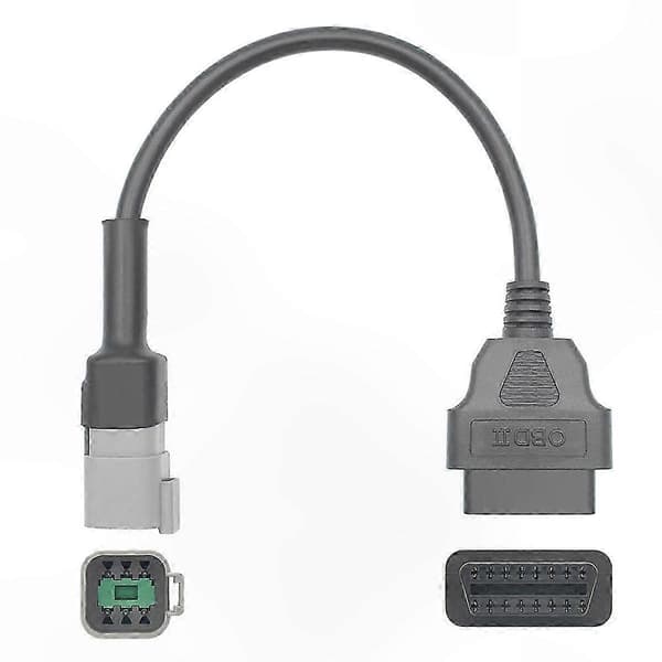 OBD2 Diagnostisk Kabeladapter, 6PIN til 16PIN til CAN AM Moto ATV UTV Køretøjer
