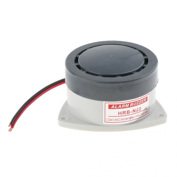 HRB-N80-110V Universell Aktiv Summer Högtalare Summer Alarm