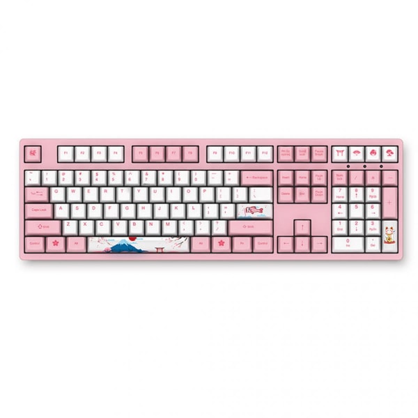 Keycaps Key Caps Set för mekaniska tangentbord Keycaps Rosa