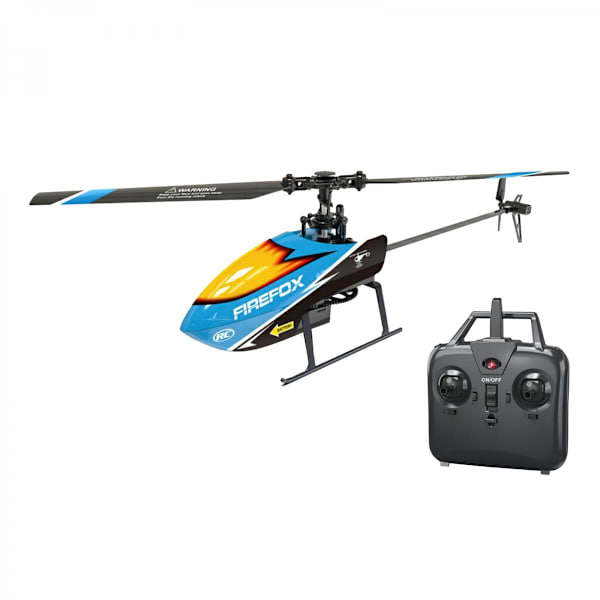 C129 4CH Mini Fjärrkontroll Helikopter Flygplan Flygande Leksak Blå