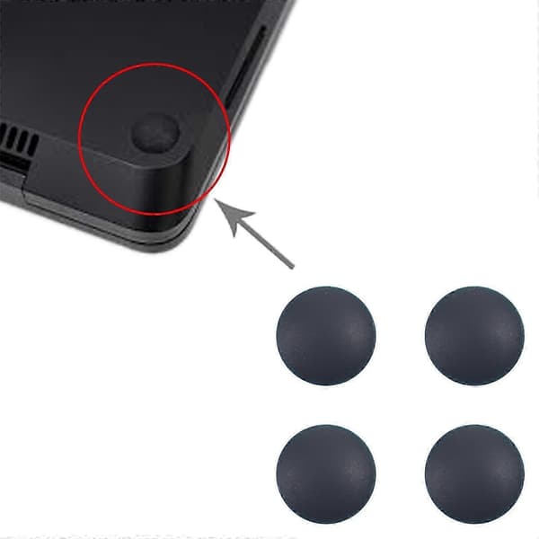 Kompatibel med Microsoft Surface Laptop 3 / 4 / 5 1872 1868 1952 1867 1950 4 i 1 bunddæksel gummimåtter Black