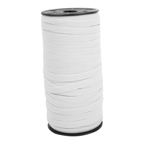 100 Meter Stretch Snodd Elastiskt Band För Kläder Klänning Byxor Sömnad 8mm