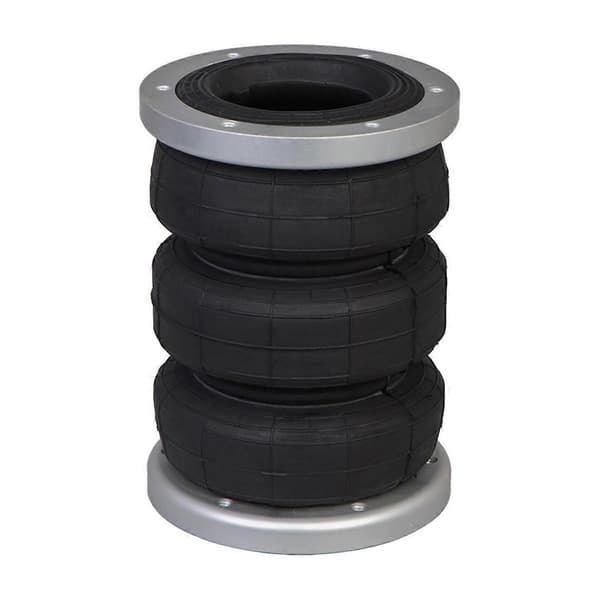 Universal Luftaffjedring Luftpuder Kit Pneumatisk Pude 3S2300F med Aluminiumflange til Lastbiler