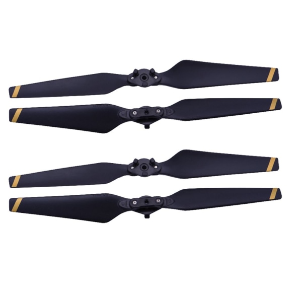 2x Snabbfäste Vikbar Propellerblad för DJI Mavic Pro Drönare Guld