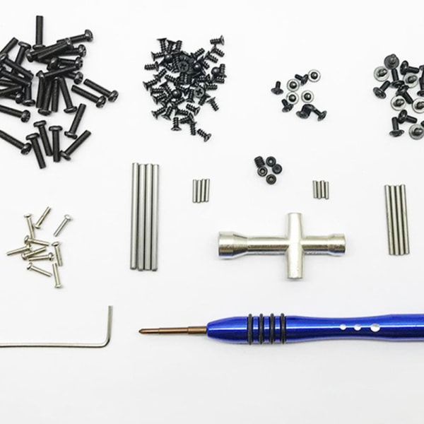 RC Bil Reparationsverktyg Skruvmuttrar Differentialväxelsats För Wltoys 1/14 144001