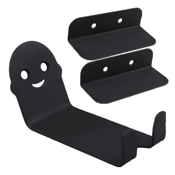 [RM]Wall-mounted pedal hanger for bicycles, black, style 2