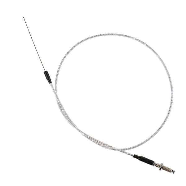 Gaskabel Wire Assembly Universal Rustfrit Flettet Stål Sølv