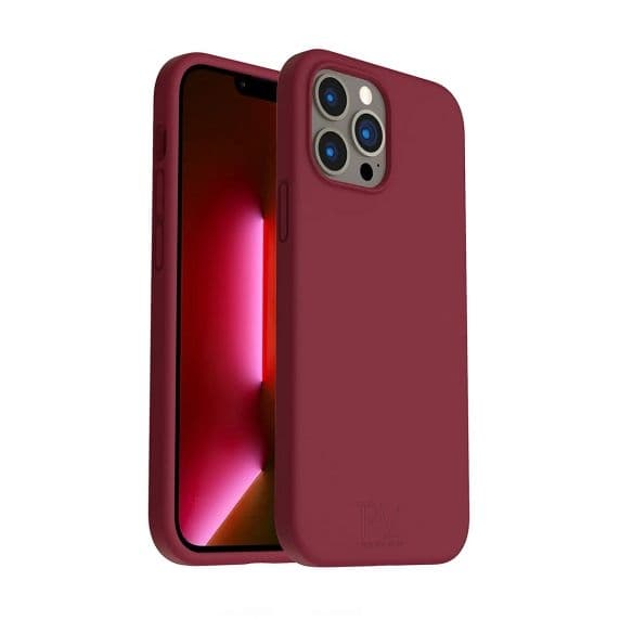 [RM]iPhone 13 Pro-deksel - Silikon Rød Rvelon