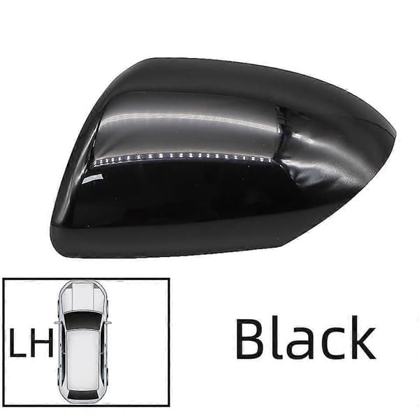 Bildelar Backspegelkåpa Skal Kompatibel med Mazda 3 Axela BL 2009 2010 2011 2012 2013 Sidospegelkåpa Hus Lock Målad-Perfekt Black LH