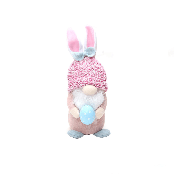 Påskdag Ljusslinga Docka Hänge Hem Högtid Dvärgprydnad Docka Högtidsprydnad Påskdocka Ornament Högtidsfönsterdekoration Tomte B