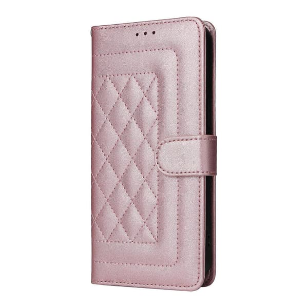 [RM] Læder Flip-etui til Huawei P20 Pro Rose Gold