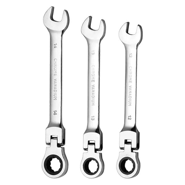 [RM]6mm 7mm 8mm 9mm 10mm 11mm Double Head Ratchet Combination Wrench Dicephalous Wrench Quick Release Hand 1set  11pcs