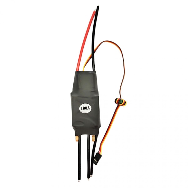 30A/50A/80A/100A Borstlös ESC Hastighetsregulator Fäste för RC Båt 100A