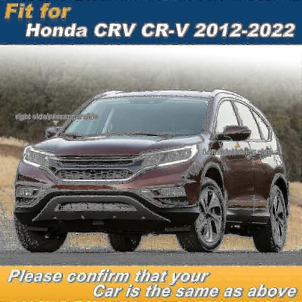 Musta peilisuojus Honda CRV CR-V 2012-2022 auton osat Black Left