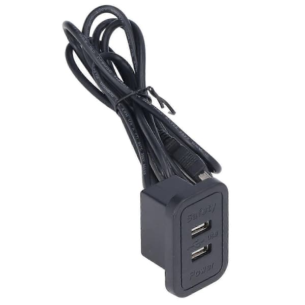 Tupla-USB-latausasema 5V sohvaan upotettava USB-virtakeskitin johdotuslevy pistorasia kotitalouskäyttöön