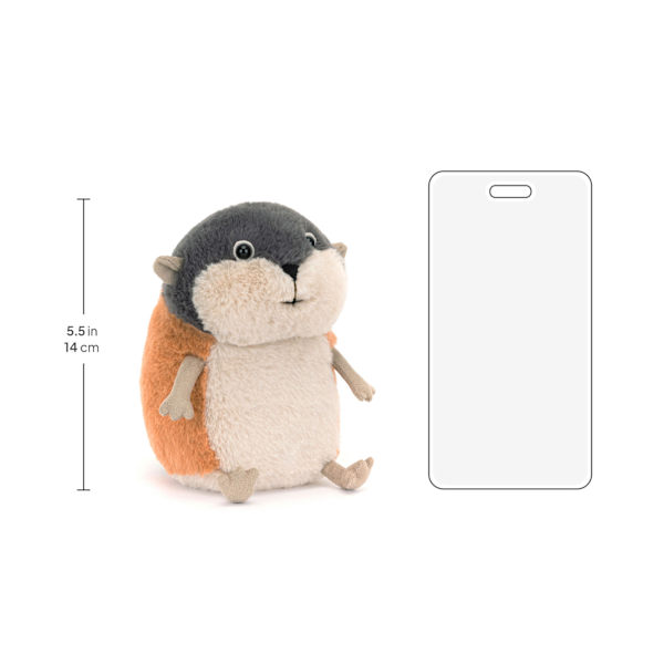 [RM]Jellycat Small Lambeth Lemming Soft Toy Comforter Super Cute 15cm