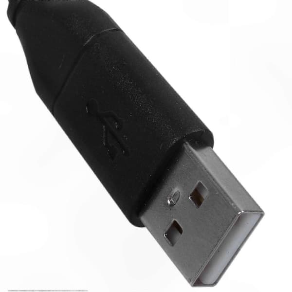 USB-dataopladerkabel kompatibelt med kamera ES65 ES70 ES63 PL150 PL100 Black