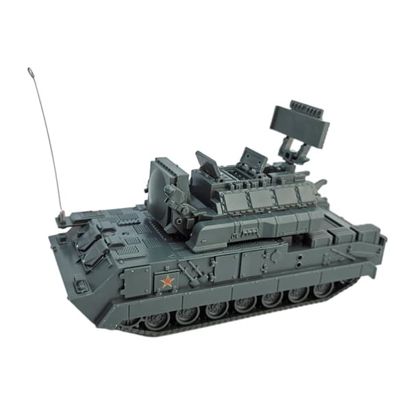 [RM]1:72 Skala Køretøjsmodelsæt Model Tank Byggelegetøj Simulation til Samlerobjekter Green 12.3cmx5.2cmx7.5cm