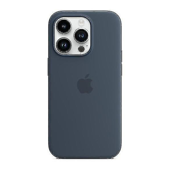 [RM]Silicone Case for iPhone 14 P Storm Blue