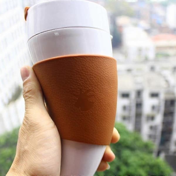 Geitehorn Kaffekopp 230ml Vakuumkopp i Rustfritt Stål Termos Tekopper Reise Par Vannflaske