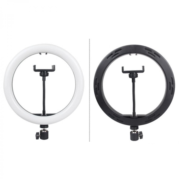 12"/10"/6" justerbar Selfie Ring Light-telefonhållare för YouTube- set F