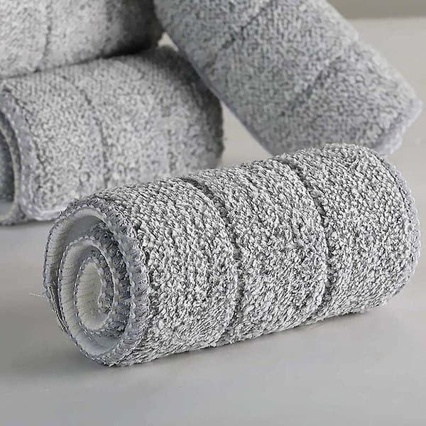 Superabsorberende moppehoved-refills, udskiftelige moppehoveder (32x12 cm), 10 stk.