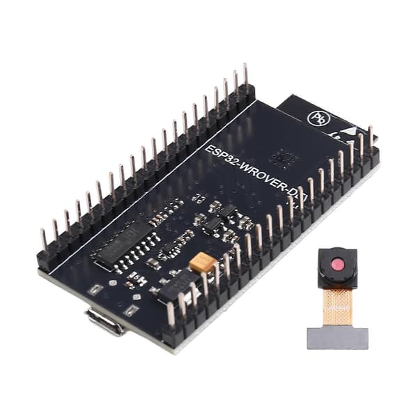 ESP-32WROVER-DEV-kehityskortti kameralla, Wi-Fi- ja Bluetooth-moduulilla (yhteensopiva IDE:n kanssa)
