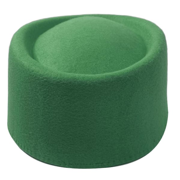 Klassisk rund top Derby Hat Blød uld bowler til kvinder Formelle lejligheder Picnics Havefester og pendlerbehov Grå Gray