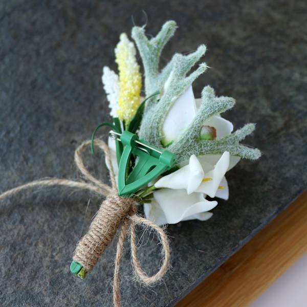 Blombukett, buketthållare, kvällsdekor