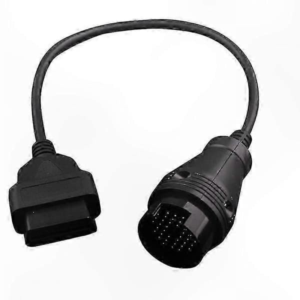 38-bens til 16-bens OBD2 diagnostisk adapter til køretøjer med 38-bens stik black