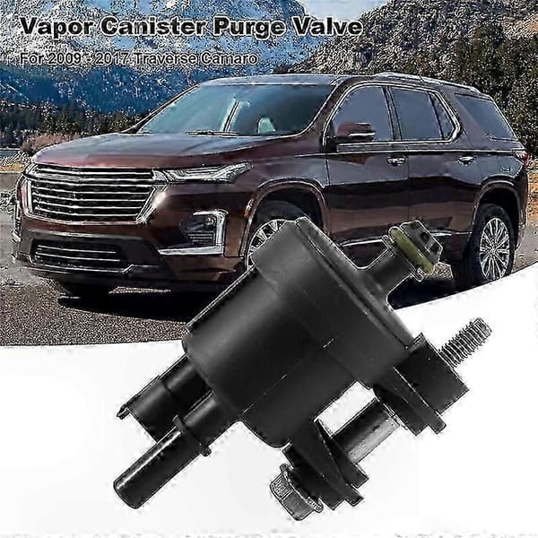 EVAP udluftningsventil til 2009-2017 Chevrolet køretøjer black