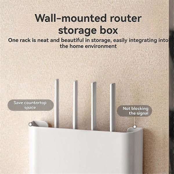 [RM]/EA/WiFi Router Storage Box, Router Hide Wall Mounted WiFi Box Hide[GPA]