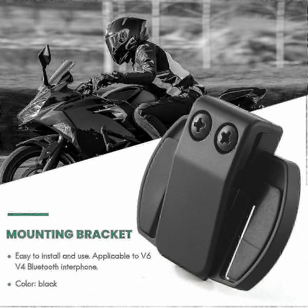 2 stk Vnetphone V6 V4 V2-500c Hjelm Intercom Clip Monteringsbeslag, Motorcykel Tilbehør