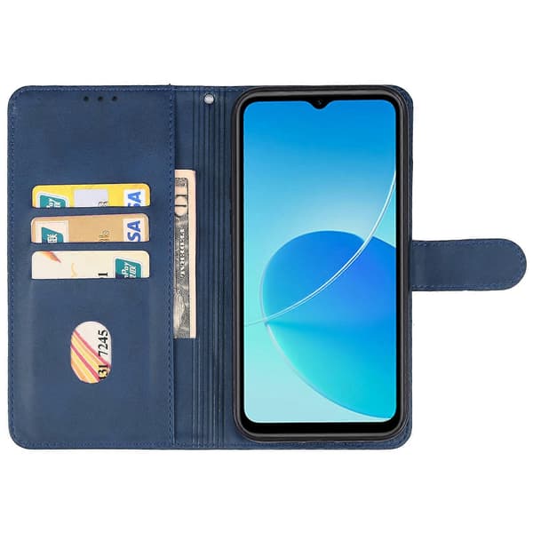 Telefonfodral i läder Blå Blue For UMIDIGI G5/G5A
