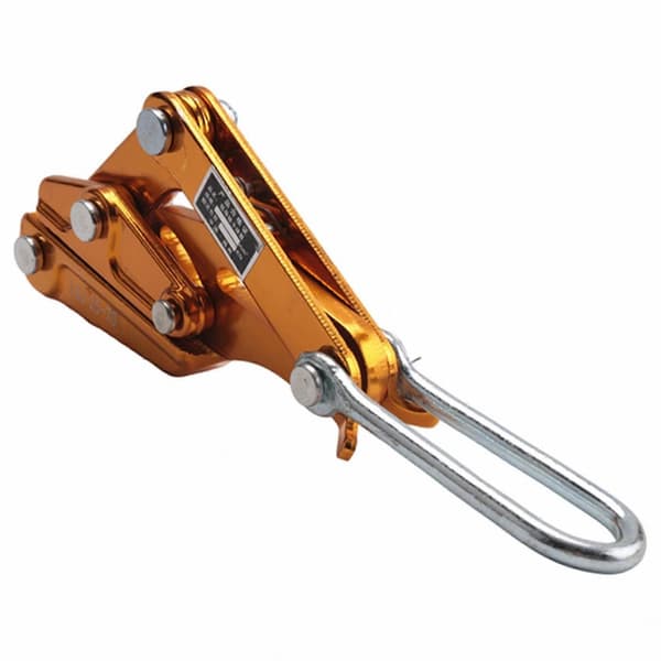 Wire Rope Grip Clamp Tool 25-70mm 10KN til kabelstramning og træk Gold