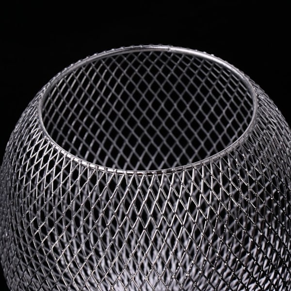Bordslampskärm i järn, modern standardskärm, liten lampskärm, silver #1