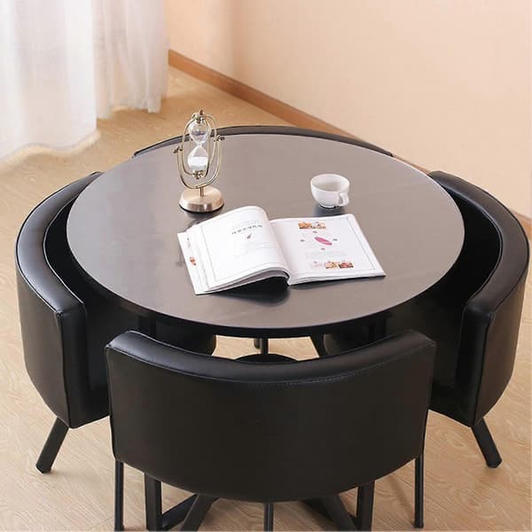 5 Sizes Clear Pvc Tablecloth Protector Round Pvc Tablecloth 2.0mm Thick Desk Pad Waterproof Vinyl Table Cover-Perfet[RM] 60cm