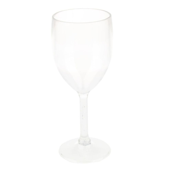 Akryl vinglas champagnekopp okrossbar mugg 300ml