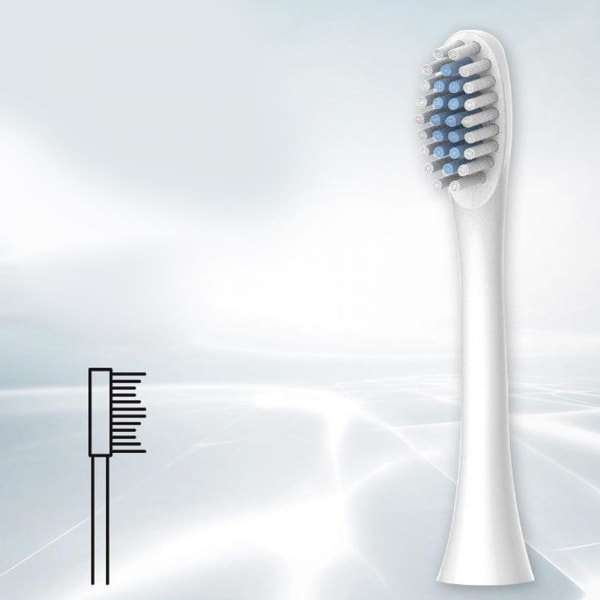 Premium Universal Sonic tandborsthuvuden för X-3 eltandborstar Vit